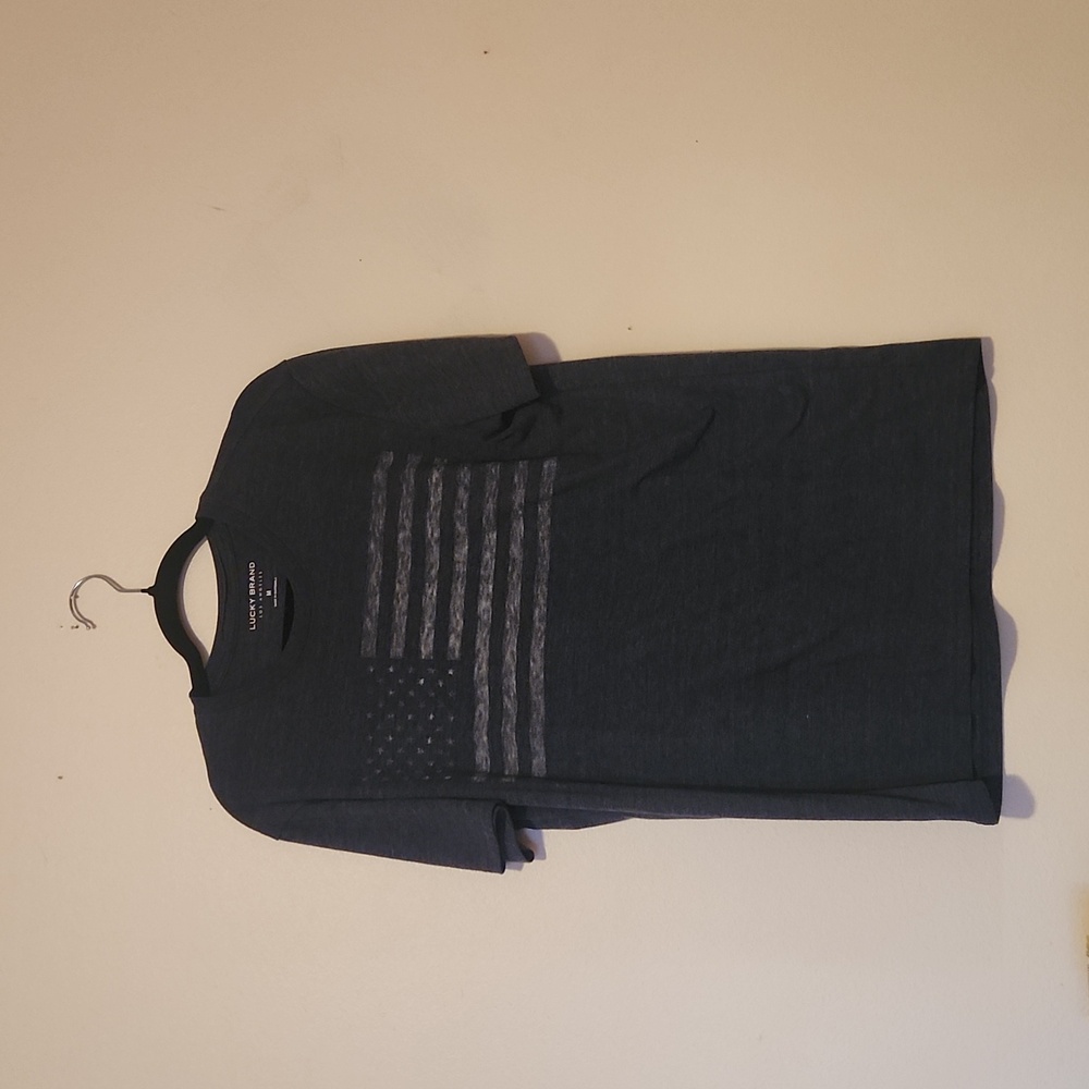 Lucky Brand Mens Tee Blue
